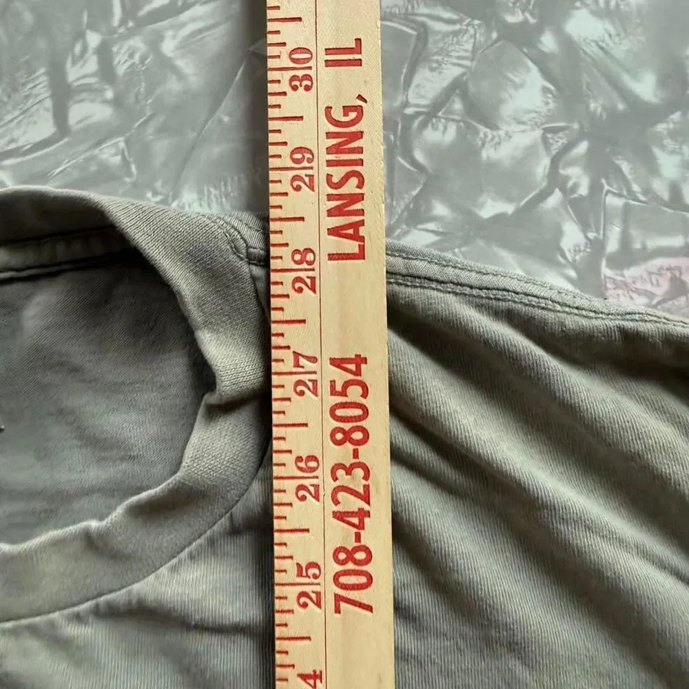 Vintage 90s Nike Center Swoosh Travis Scott Olive Green XL